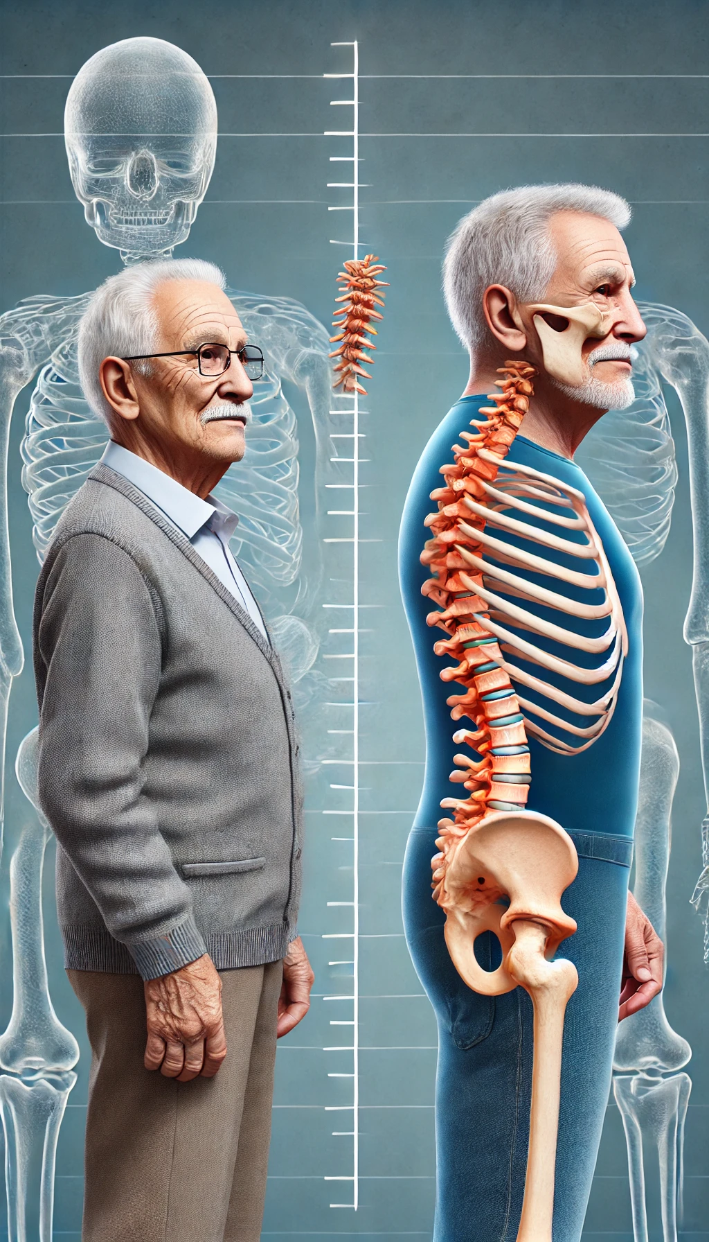 나이 들수록 키가 줄어드는 이유는? 뼈의 변화 때문!(The Reason We Shrink with Age is Due to Changes in Our Bones!)