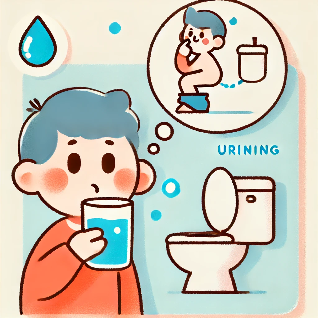 소변을 자주 보는 사람은 물을 적게 마셔야 한다?!(Should People Who Urinate Frequently Drink Less Water?)