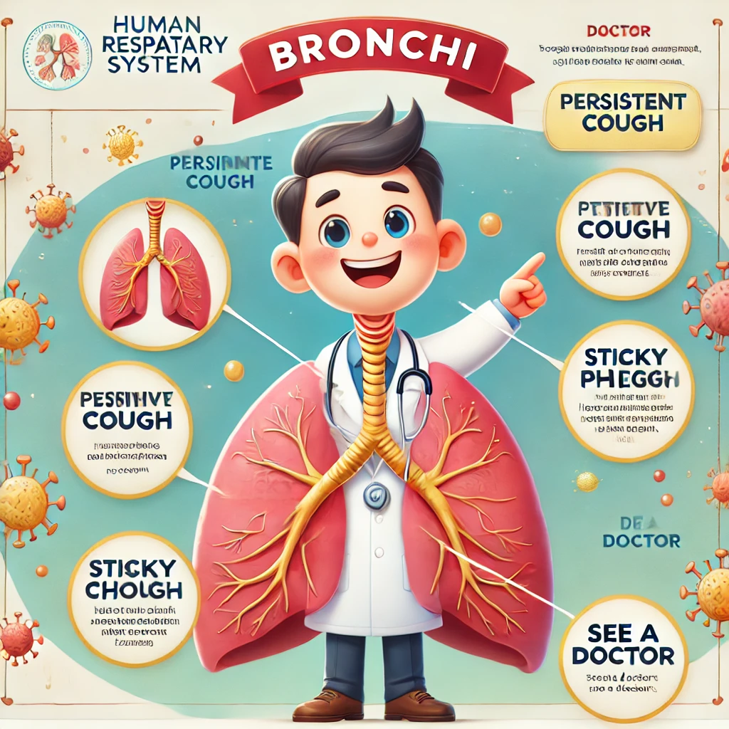 기침과 가래가 계속된다면, 기관지가 아프다는 신호일지도 몰라요!(Persistent Cough and Phlegm? It Could Be a Sign Your Bronchi Are in Trouble!)