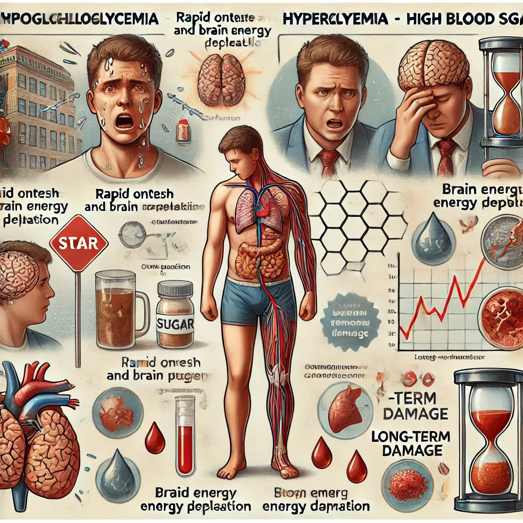 저혈당, 고혈당보다 위험할 수 있다? 놀라운 사실!(Can Low Blood Sugar Be More Dangerous Than High Blood Sugar? Surprising Truth!)